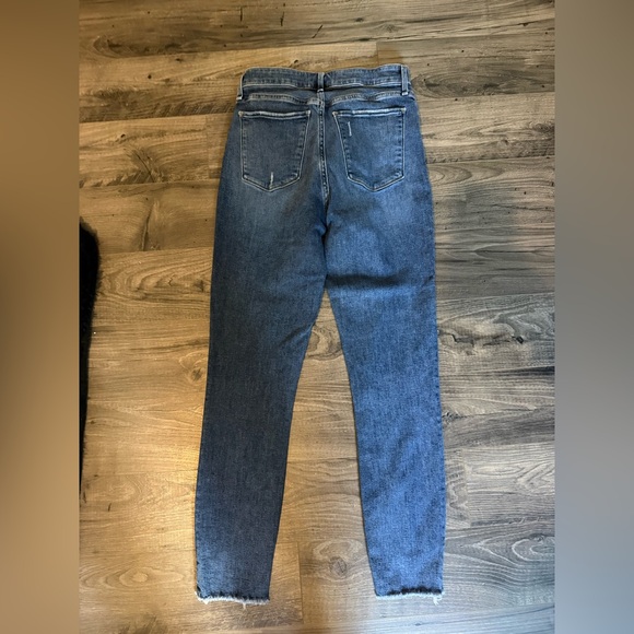 Abercrombie & Fitch High Rise Blue Jeans - Picture 3 of 7